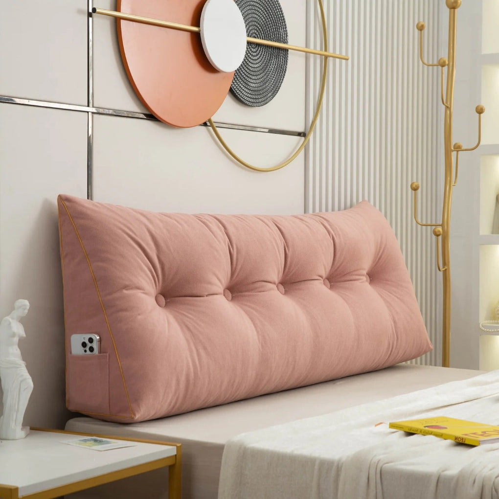 Luxurious Chic Wedge Pillow