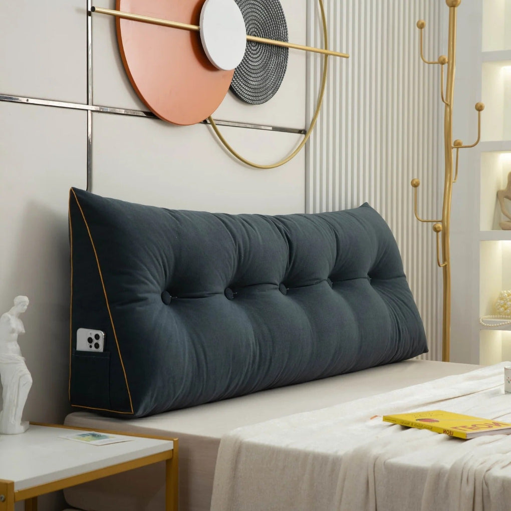 Luxurious Chic Wedge Pillow