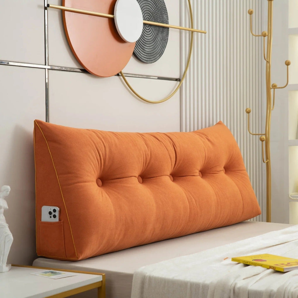 Luxurious Chic Wedge Pillow