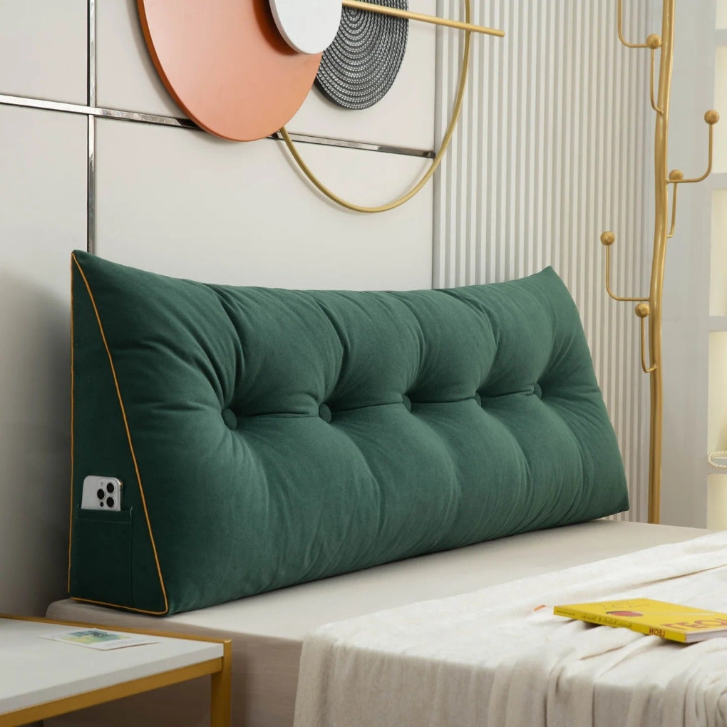 Luxurious Chic Wedge Pillow