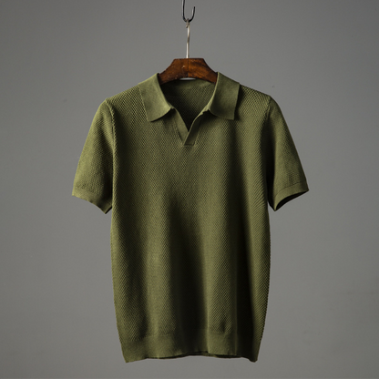 Luxury Men's Polo Shirt Made from Organic Cotton
