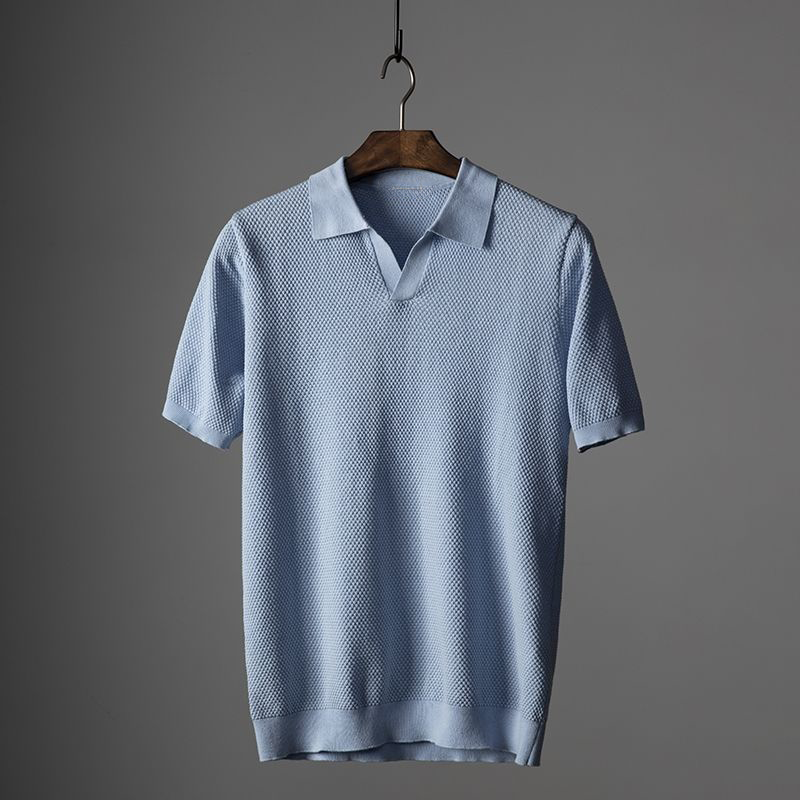 Luxury Men's Polo Shirt Made from Organic Cotton