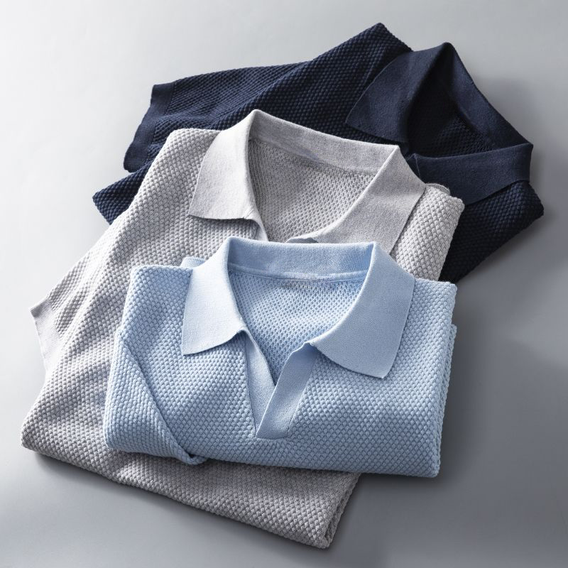 Luxury Men's Polo Shirt Made from Organic Cotton