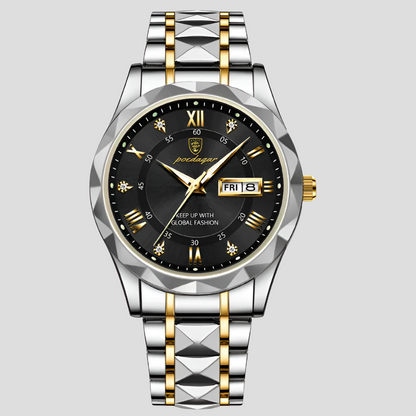 Luxury Men's Stainless Steel Watch for Daily Use