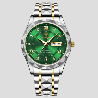 Luxury Men's Stainless Steel Watch for Daily Use
