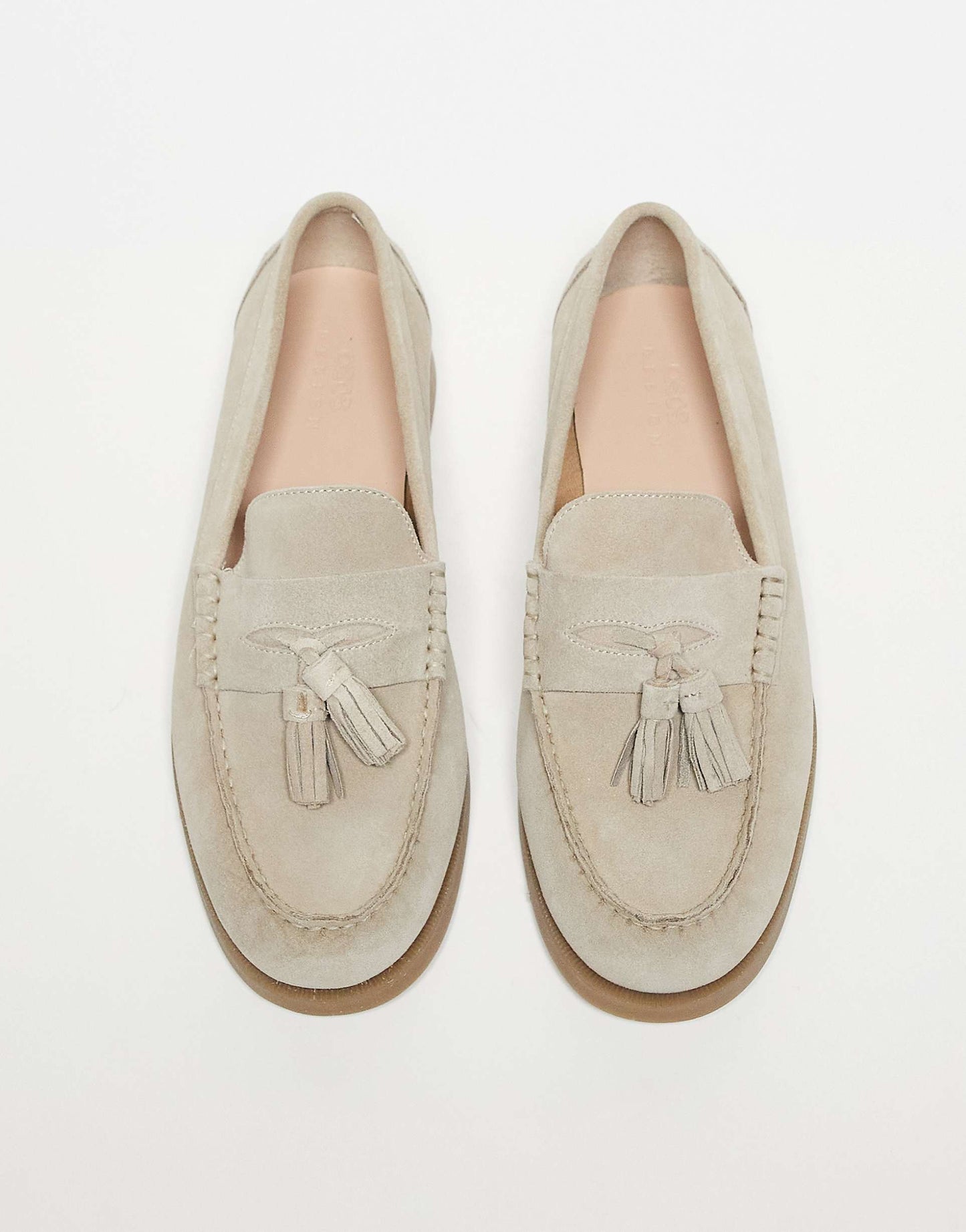 Luxury Suede Loafers with Tassel Detail