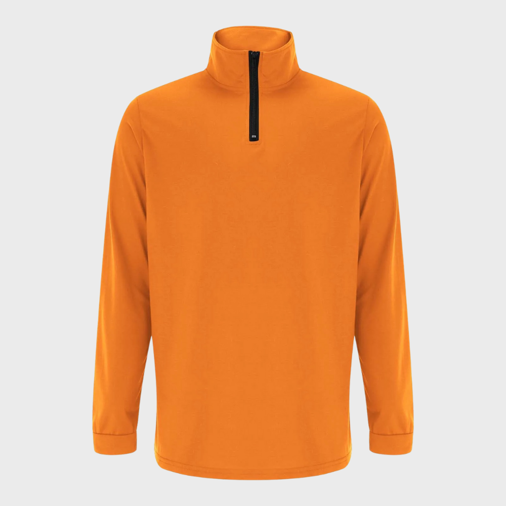 Light Summer Jumper with Zip for Men