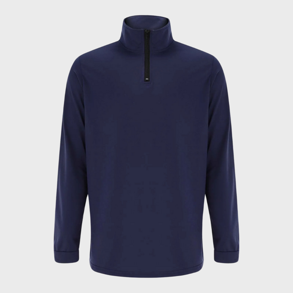 Light Summer Jumper with Zip for Men