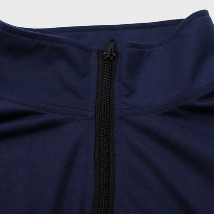 Light Summer Jumper with Zip for Men