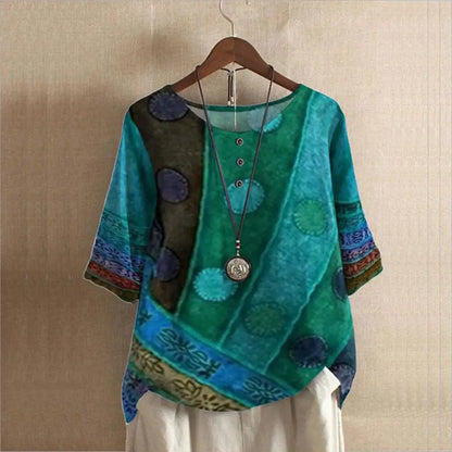 Round Neck Top - Ingrid