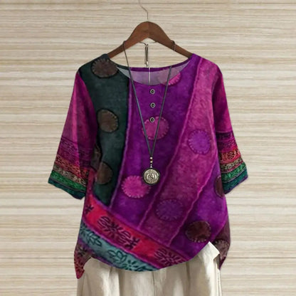 Round Neck Top - Ingrid
