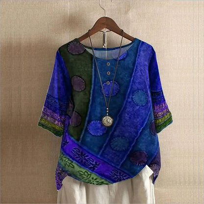 Round Neck Top - Ingrid