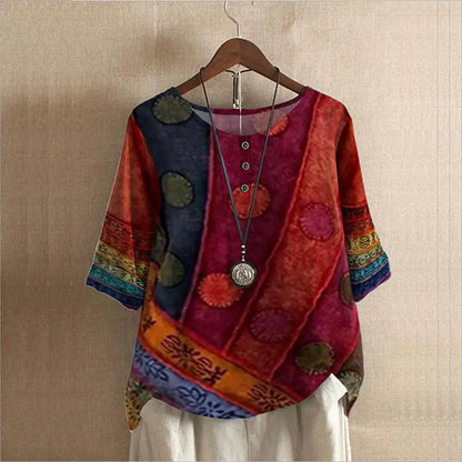 Round Neck Top - Ingrid
