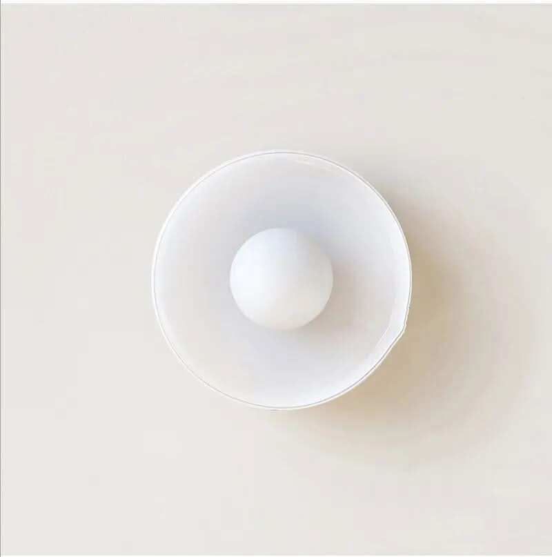 Glass ceiling lamp with Scandinavian design – Atmospheric lighting for any interior