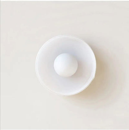 Glass ceiling lamp with Scandinavian design – Atmospheric lighting for any interior