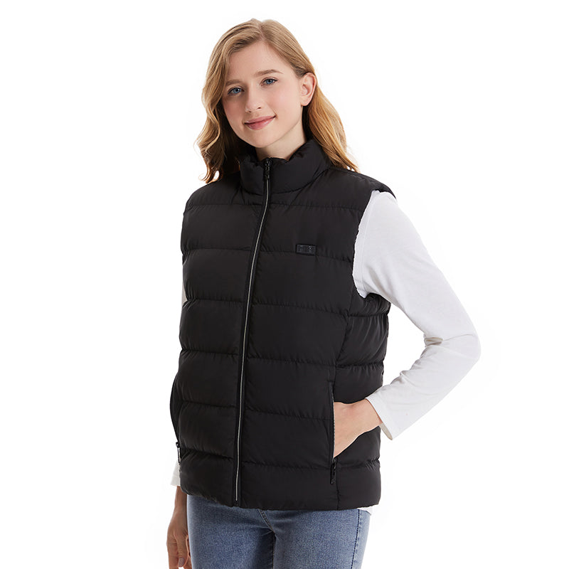 Giacca riscaldata unisex con temperatura regolabile e materiale idrorepellente