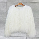 Abrigo de piel glamuroso de invierno - Lira