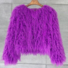 Abrigo de piel glamuroso de invierno - Lira