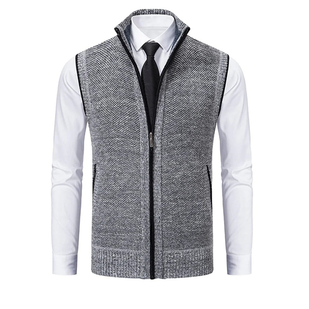 Stylish Men's Waistcoat - Polished Layer with Refined Details