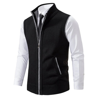 Stylish Men's Waistcoat - Polished Layer with Refined Details