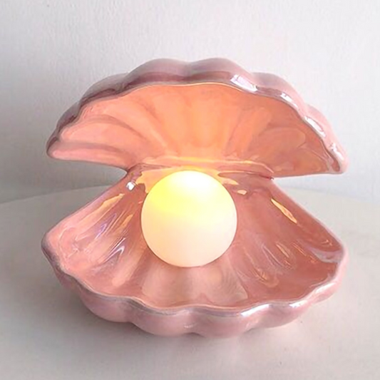 Magical Shell Lamp with Pearl