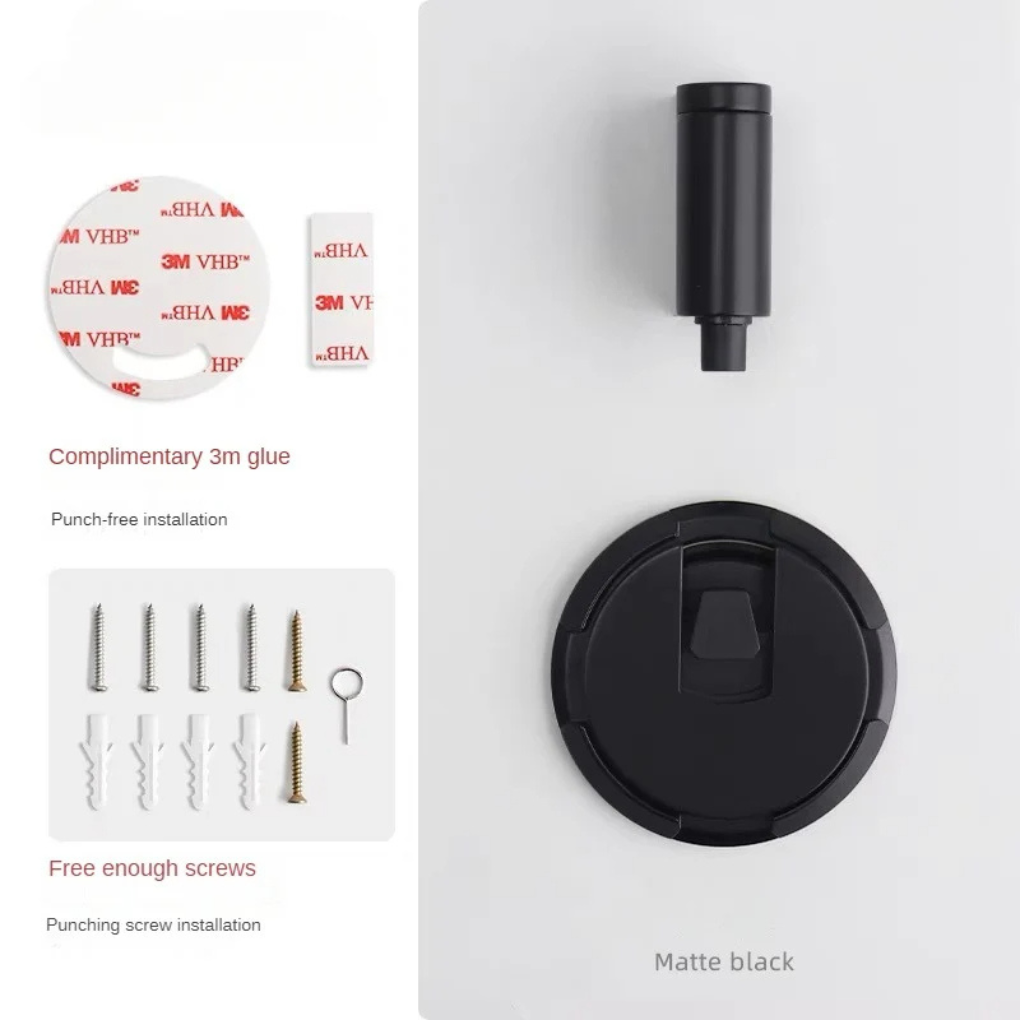 Magnetic Door Stopper for Floor Mounting Without Drilling