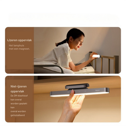 Magnetic LED Table Lamp with Delay & USB Charging Function