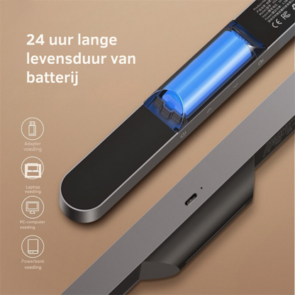 Magnetic LED Table Lamp with Delay & USB Charging Function