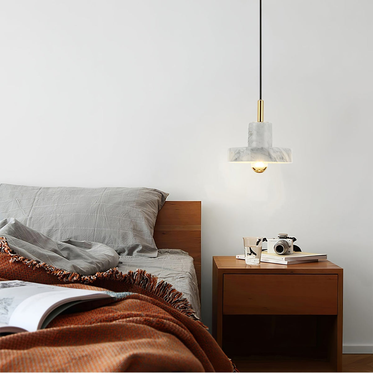 Chic Marble Pendant Lamp LueurMarble