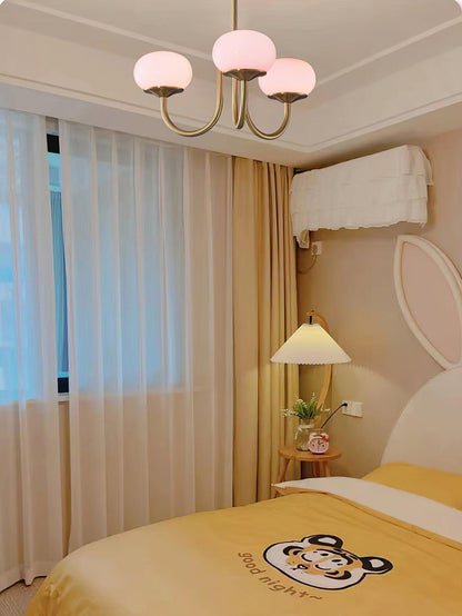 Modern chandelier with playful flair