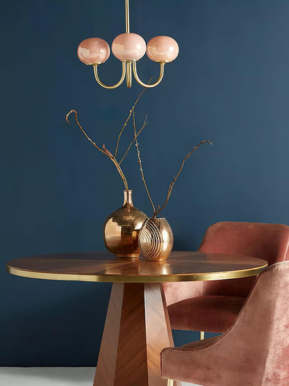 Modern chandelier with playful flair