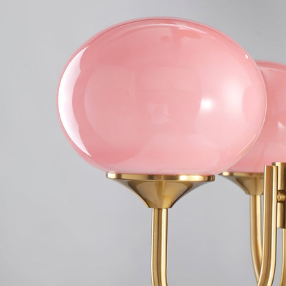 Modern chandelier with playful flair