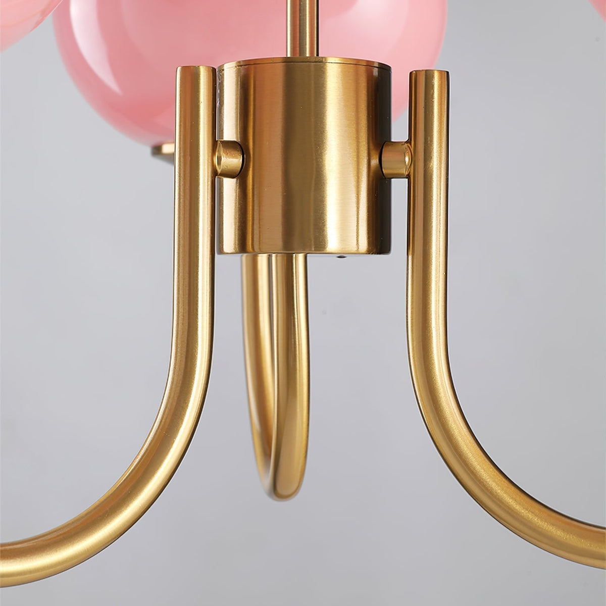 Modern chandelier with playful flair