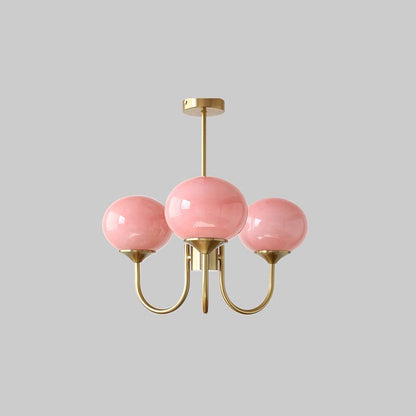 Modern chandelier with playful flair