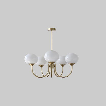 Modern chandelier with playful flair