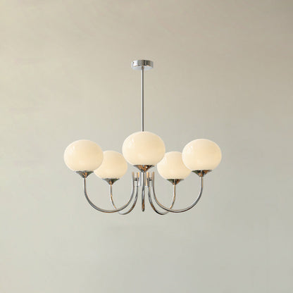 Modern chandelier with playful flair