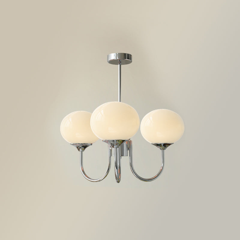 Modern chandelier with playful flair