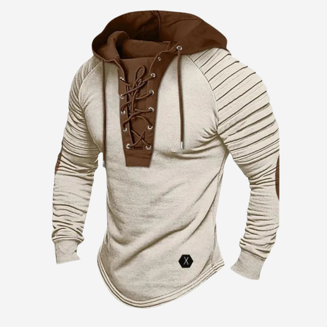 Mason – Sporty Streetwear Hoodie with Lace Closure