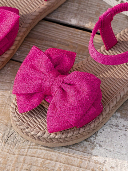 Matching Sandals with Bow for Mother & Daughter