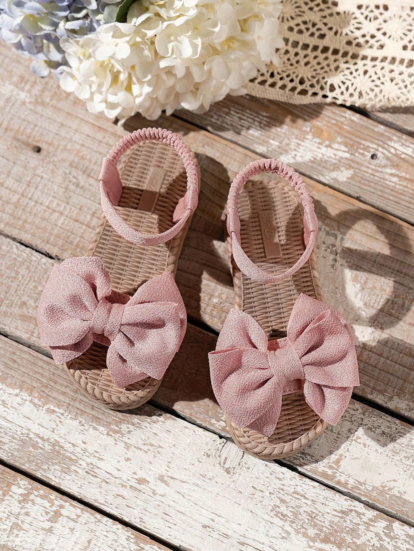 Matching Sandals with Bow for Mother & Daughter