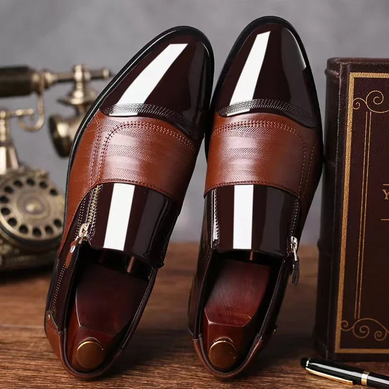 Matthijs | Large Formal Patent Leather Shoes