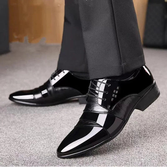 Matthijs | Large Formal Patent Leather Shoes