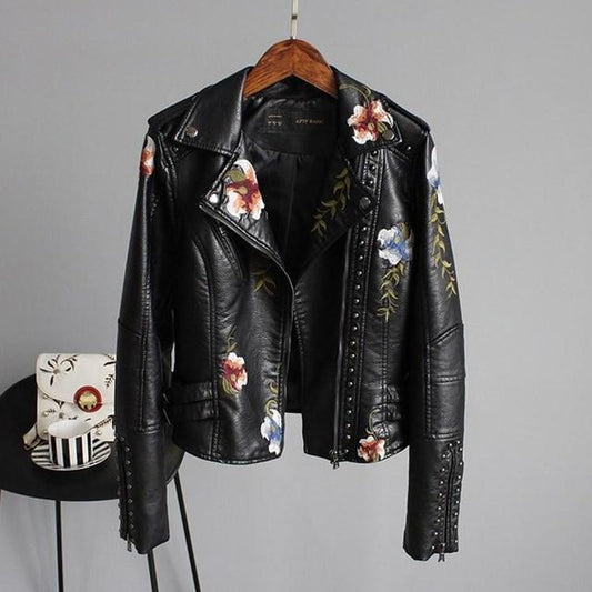 Maudna | Leather Ladies Jacket