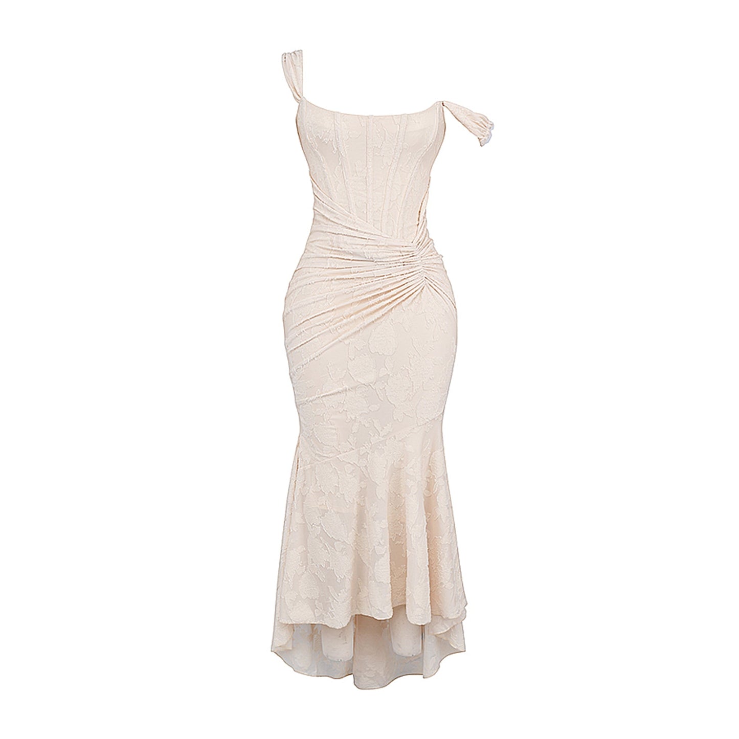 Maxi Dress with Floral Pattern - Mariekje