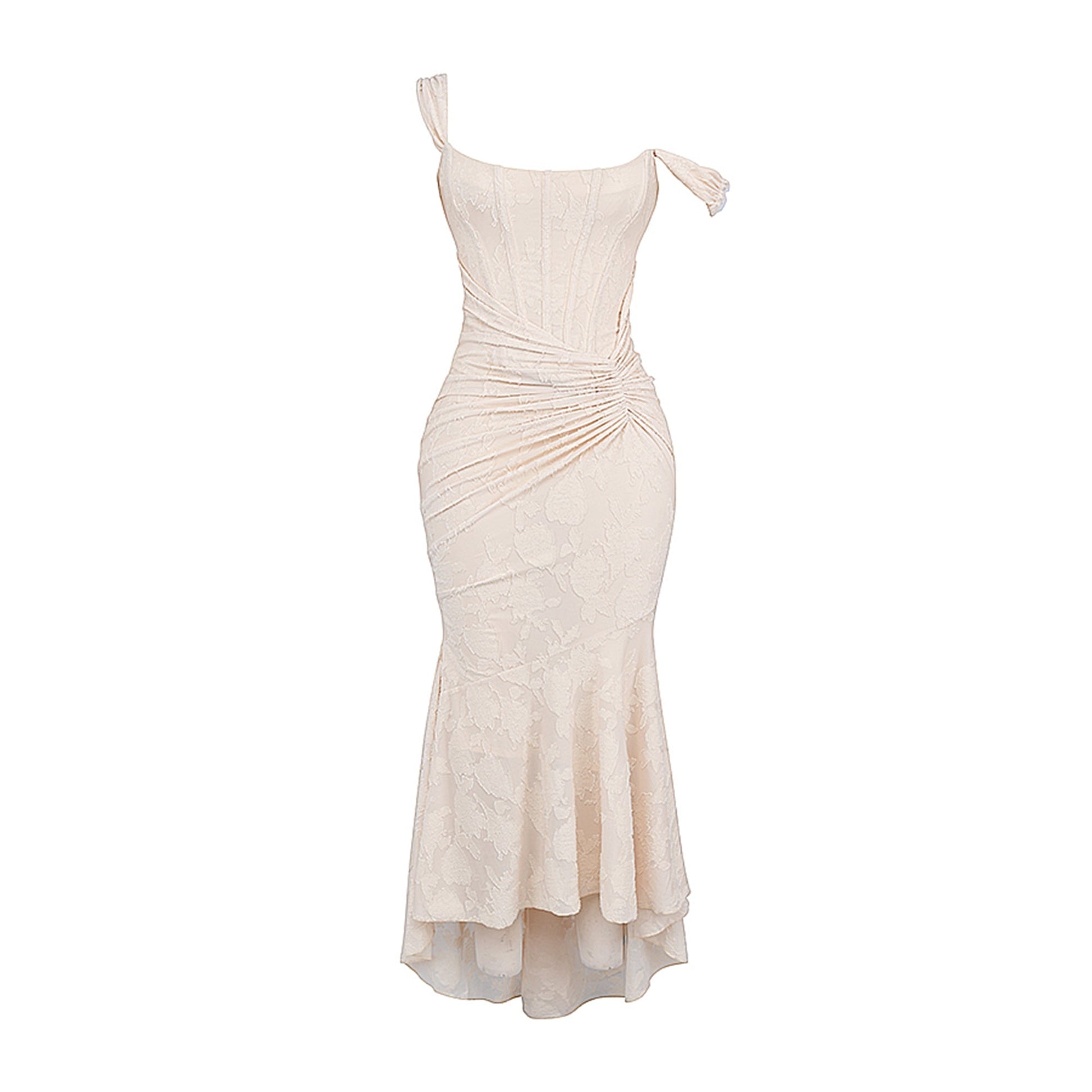 Maxi Dress with Floral Pattern - Mariekje