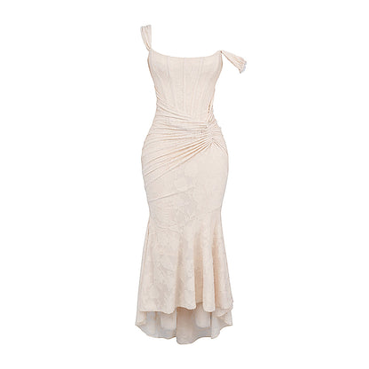 Maxi Dress with Floral Pattern - Mariekje