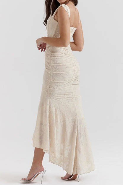Maxi Dress with Floral Pattern - Mariekje