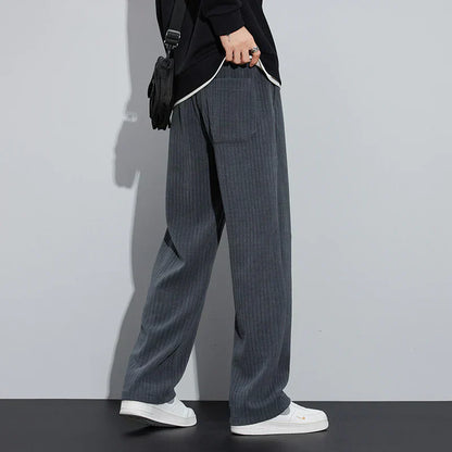 Memphis | Black Velvet Trousers