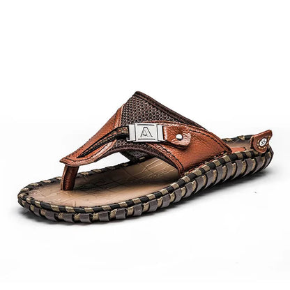 Infradito eleganti in pelle da uomo