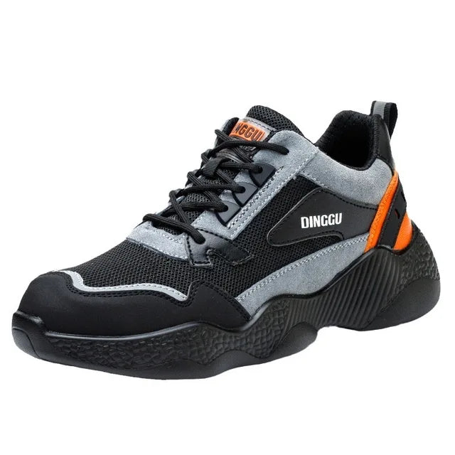SolidComfort - Steel Toe Work Shoes Sneakers